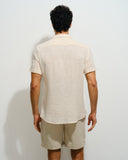 Camisa manga corta algodon manta Amin