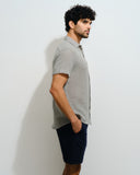 Camisa manga corta algodon manta Amin