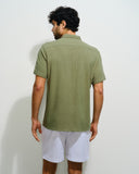 Camisa con alforzas Constantino