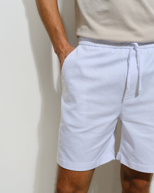 Bermuda con Lino Basilio Hover