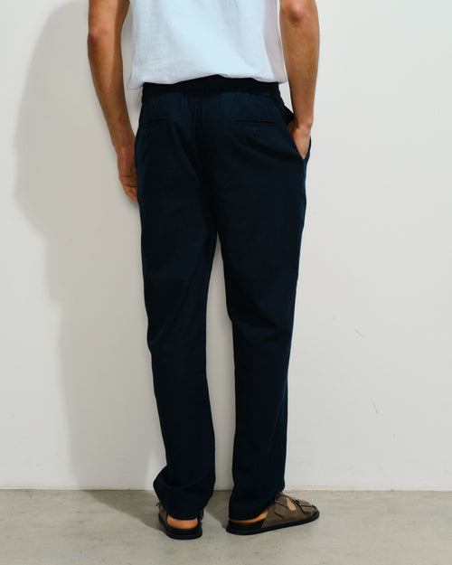 Pantalon con Lino Ferran Hover