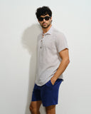 Camisa de algodon manta Andy