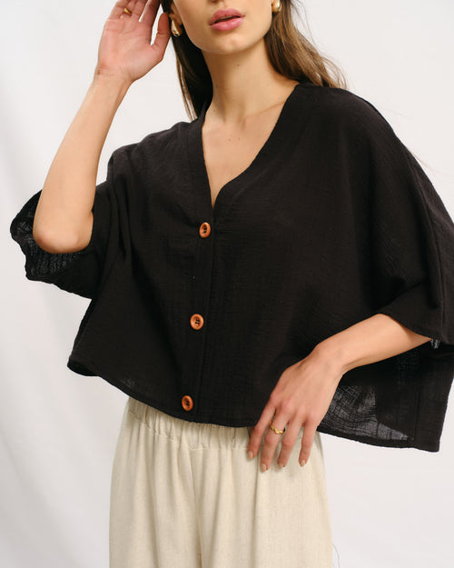 Blusa tipo tunica Isaura Hover