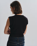 Blusa tejido de punto con mangas de corrido Tahiti