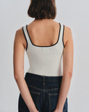 Top de Tirantes tejido de punto Lua