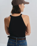 Top halter tejido de punto Nadine