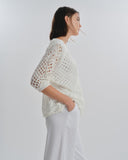 Blusa Oversize crochet Loira
