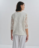 Blusa Oversize crochet Loira