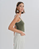 Top de Tirantes tejido de punto Lua