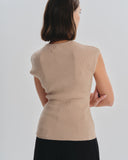 Blusa de Punto con Botones Toscana