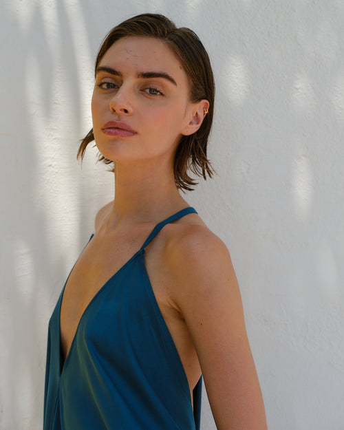 Maxi vestido de tirantes Thai/l Hover