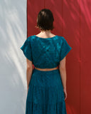 Blusa tela bordada Elvira