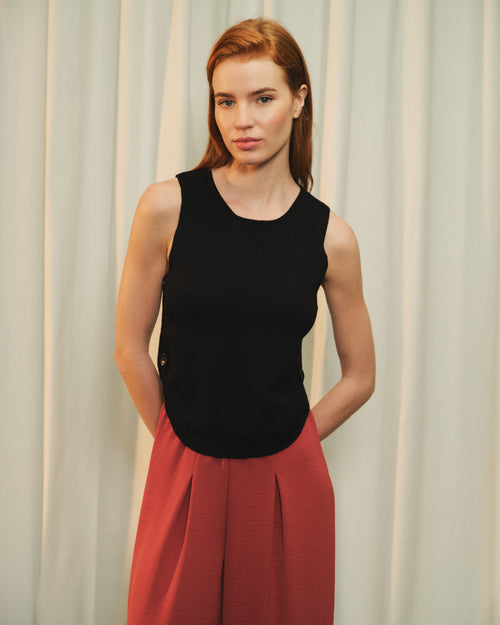 Top con botones laterales Guada