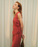 Blusa cruzada cuello v Laura