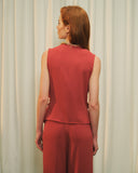 Blusa cruzada cuello v Laura