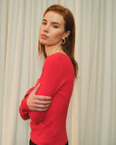 Blusa  de tejido suave manga larga Peonia
