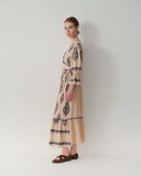 Vestido tela bordado Kalea