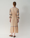 Vestido tela bordado Kalea