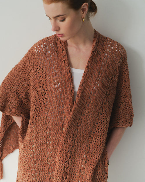 Cárdigan con tejido abierto Rosana Hover