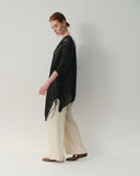 Blusa larga de crochet Franca