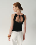 Top tejido texturizado Honu