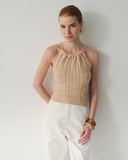 Top tejido texturizado Honu