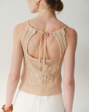 Top tejido texturizado Honu