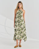 Vestido Largo Estampado Marea