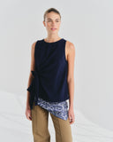 Blusa con nudo Cristal