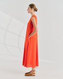 Maxi Vestido fluido con lino Danelly