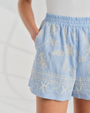 Zet de blusa y bermuda Claire