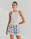 Zet de blusa y bermuda Claire