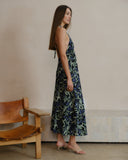 Maxi Vestido halter estampado Tula/le