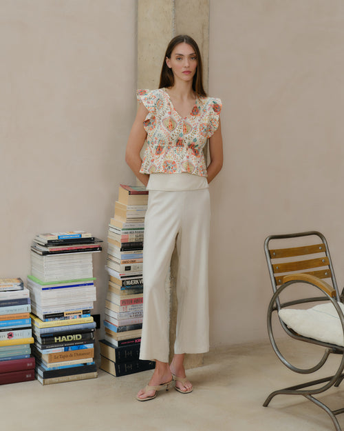 Pantalon con fajilla Jazmin