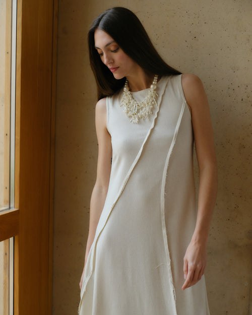 Vestido largo de lino Lizzete Hover