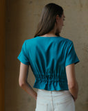 Blusa con cintas Sabrina