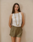 Bermuda con lino Tamara