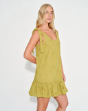 Vestido de tela bordada Tila
