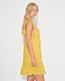 Vestido de tela bordada Tila