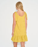Vestido de tela bordada Tila