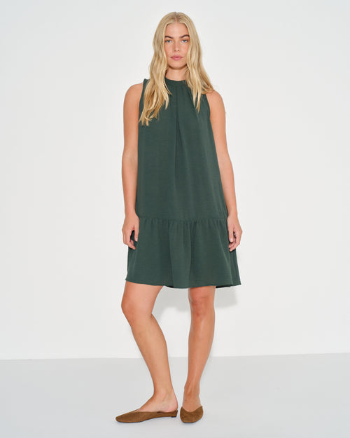 Vestido corto sin mangas Maika Hover