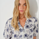 Blusa camisera tela bordada Antonieta
