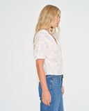 Blusa camisera tela bordada Antonieta
