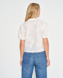 Blusa camisera tela bordada Antonieta