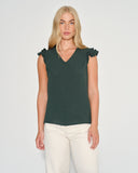 Blusa cuello "V" Tessa