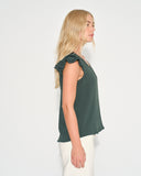 Blusa cuello "V" Tessa