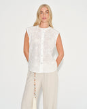 Blusa camisera tela bordada Catalina