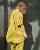 Blusa larga con lino Maya