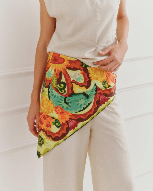 Pañoleta estampada 