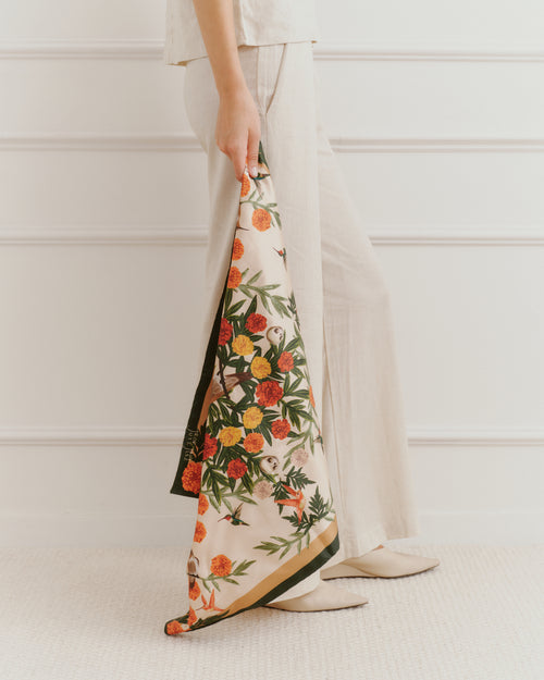 Pañoleta estampada 